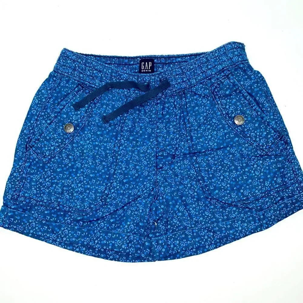 🔥GAP Denim KIDS GIRLS short SZ M (7-8) New